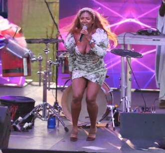 Adora Aiza Festival Performance Adora Aiza outdoor festival performance singing live